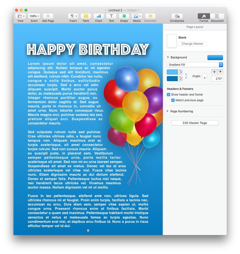 Mac Text App Change Background Color